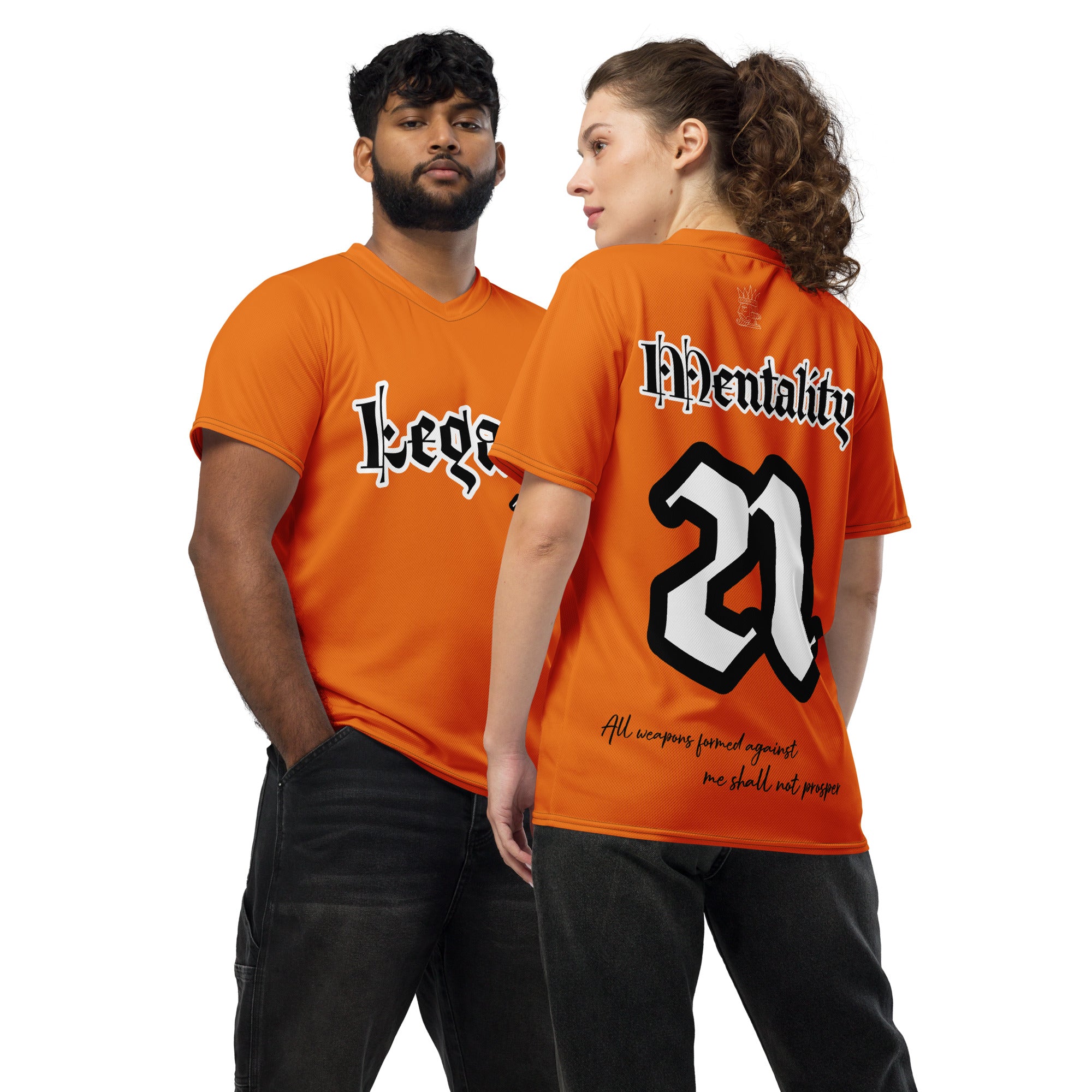 Recycled unisex sports jersey
